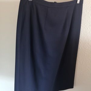 Brooks Brothers Pinstripe Pencil Skirt - Size 4